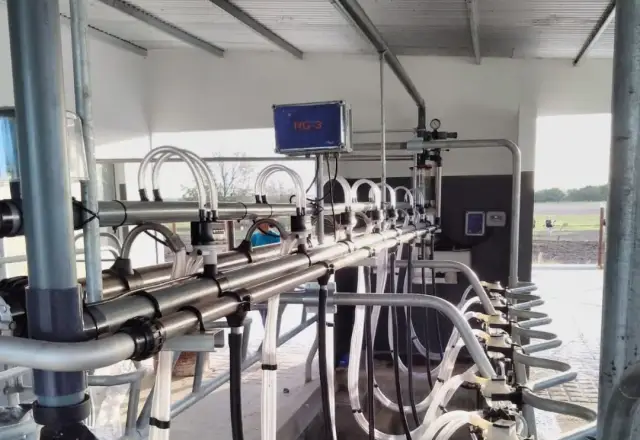 Instalación Rodeg en un tambo