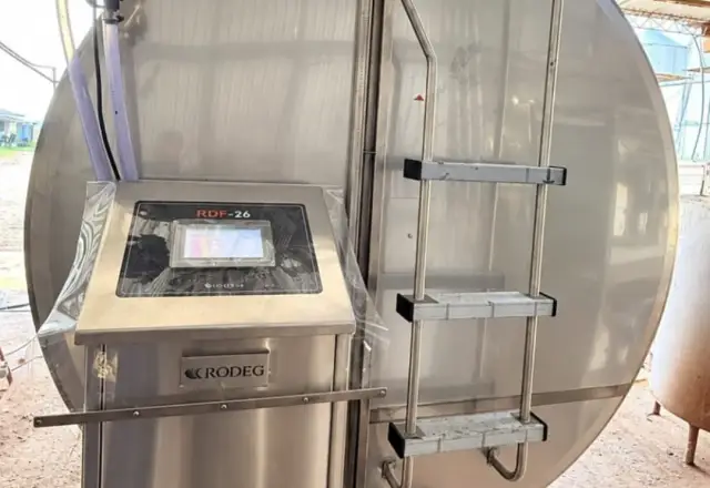 Instalación Rodeg en un tambo
